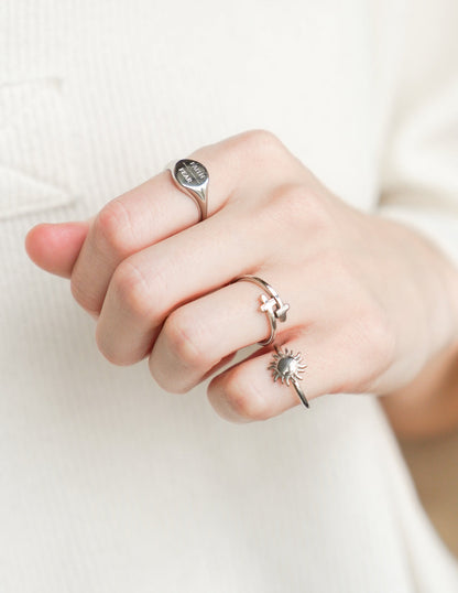 Elevated Faith Silver Sunset Ring