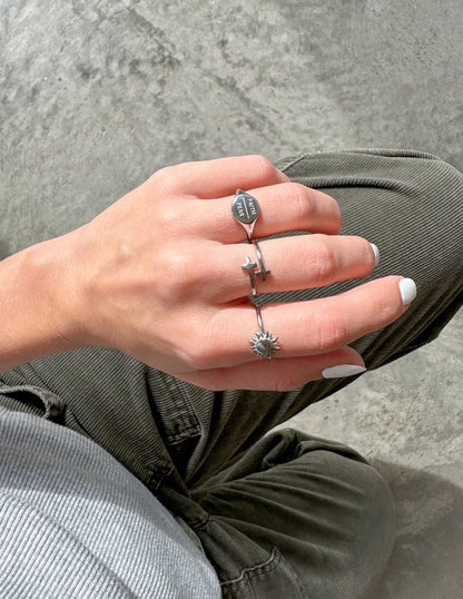 Elevated Faith Silver Sunset Ring