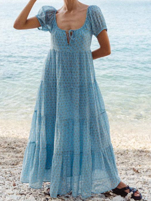 Floral Maxi Loose Summer Dress