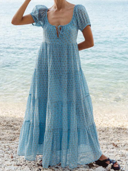 Floral Maxi Loose Summer Dress