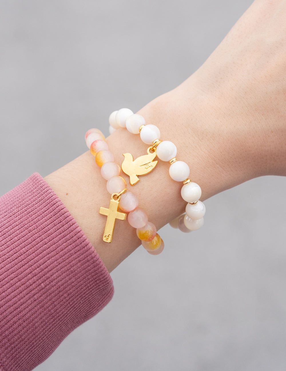 Elevated Faith Dove Charm Bracelet