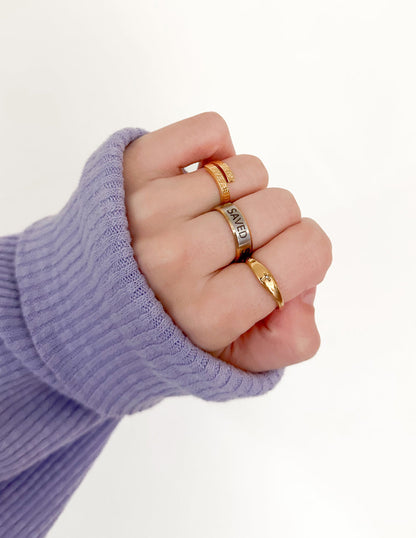 Elevated Faith Saved Ring