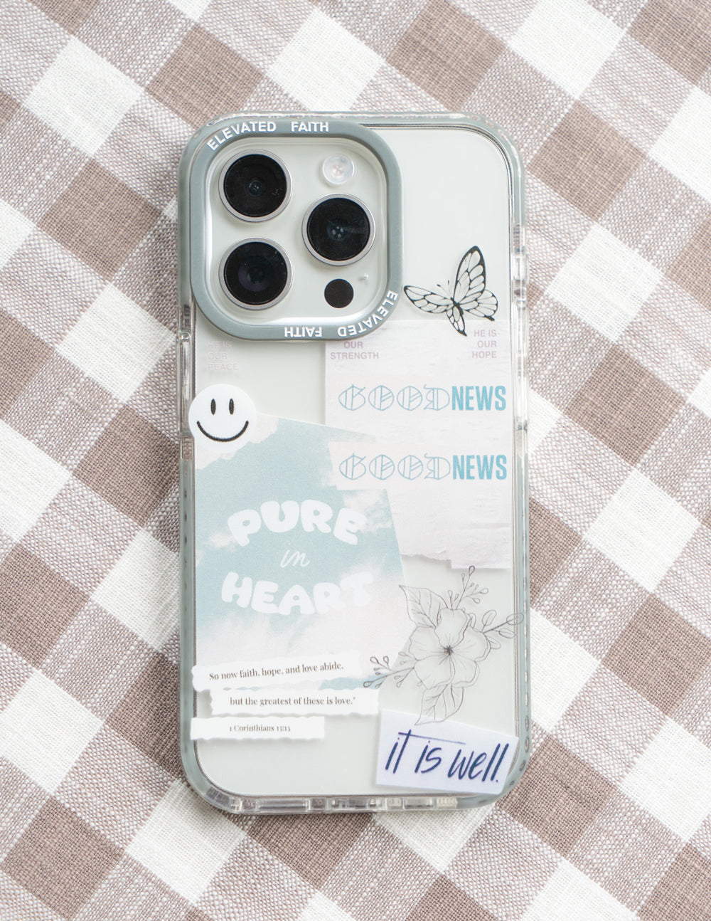Elevated Faith Good News Phone Case
