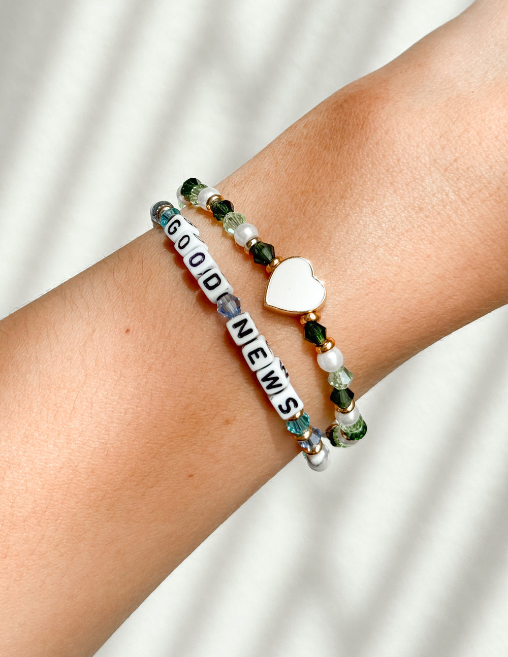 Elevated Faith New Life Letter Bracelet