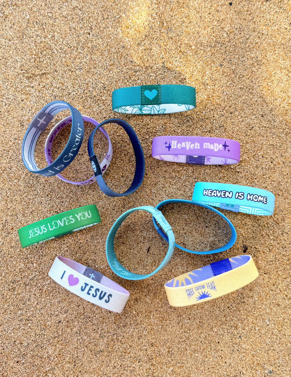 Elevated Faith Mystery Wristband 10-Pack