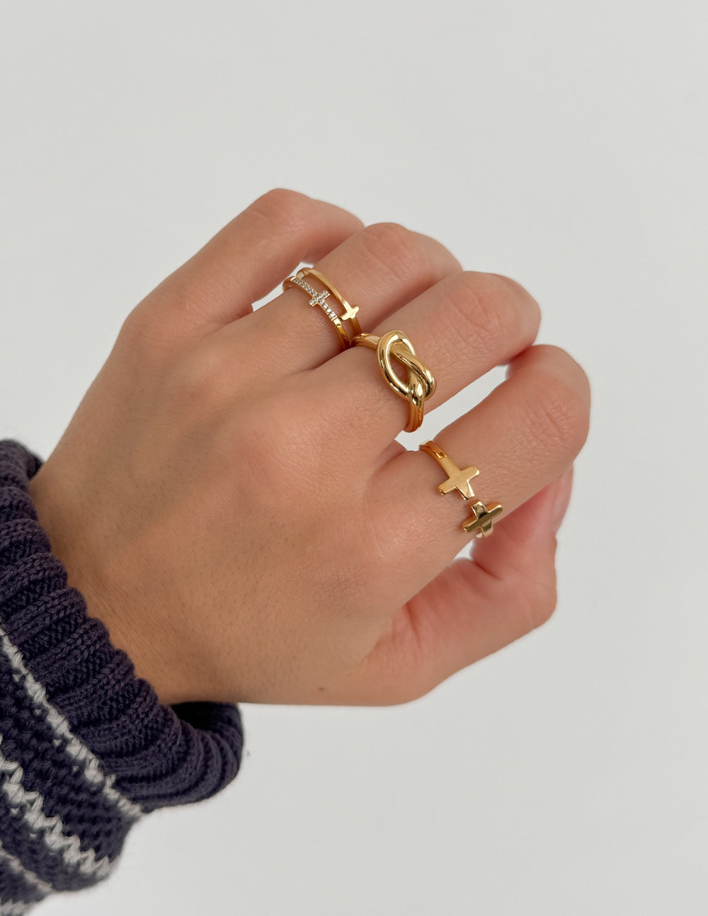Elevated Faith Eternal Cross Ring