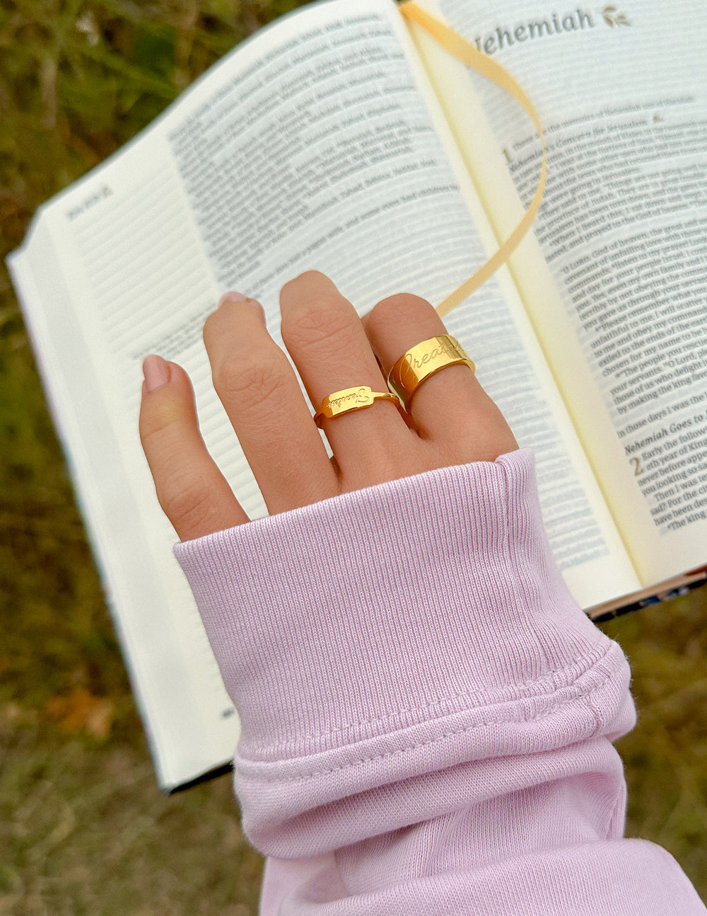 Elevated Faith Fearless Ring