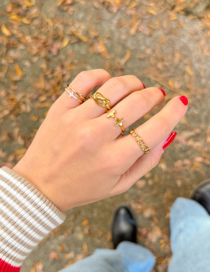 Elevated Faith Eternal Cross Ring