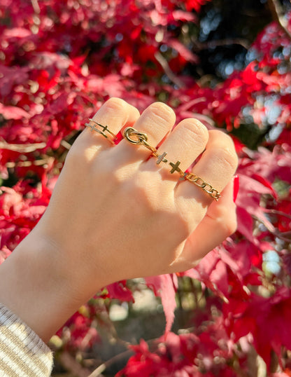 Elevated Faith Eternal Cross Ring