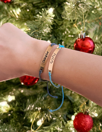 Elevated Faith Blue Highs and Lows Bracelet