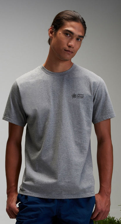 Alpine Design Men's Ad Hike Ss Short Sleeve Graphic Upf 30+ T-Shirt