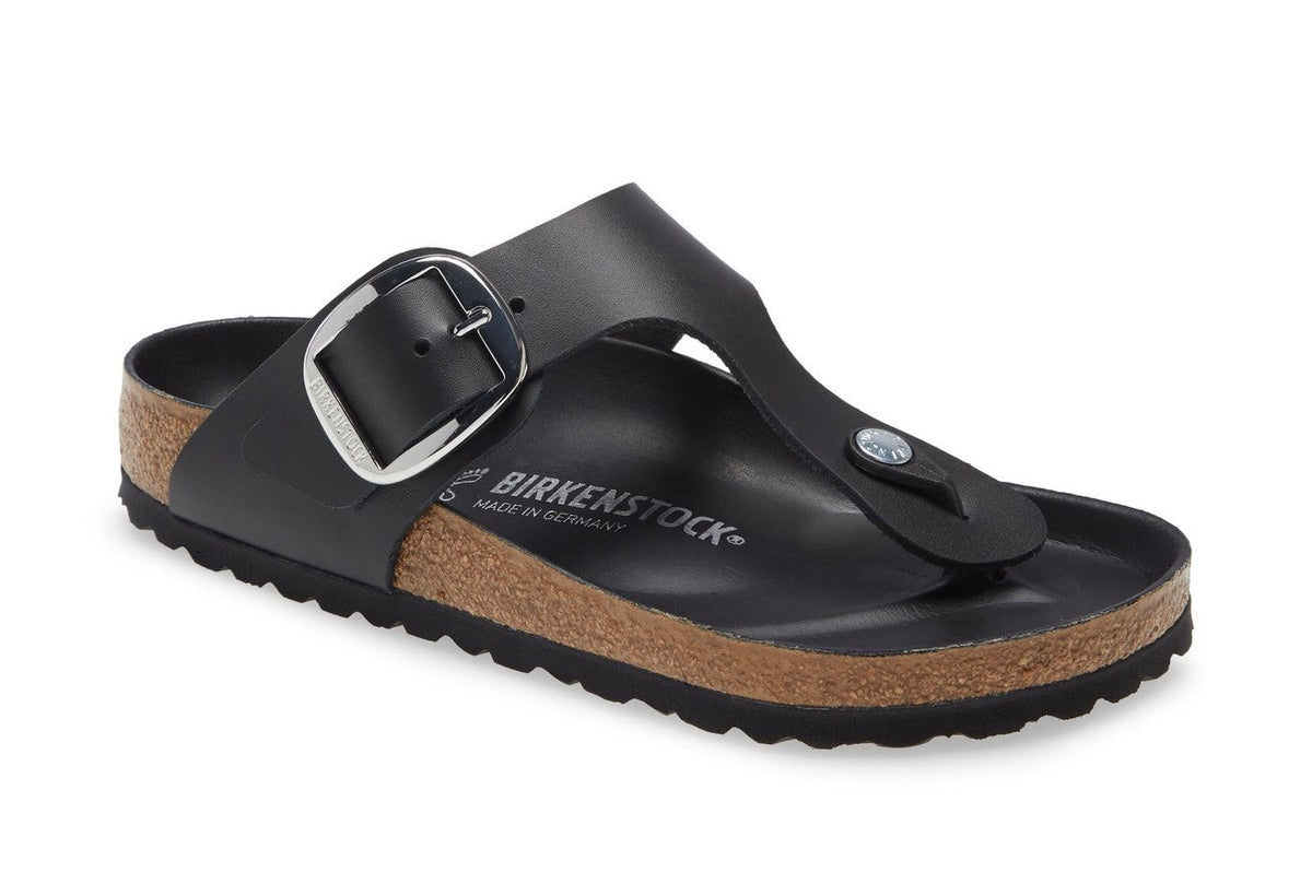 Birkenstock Gizeh Big Buckle Leather Black