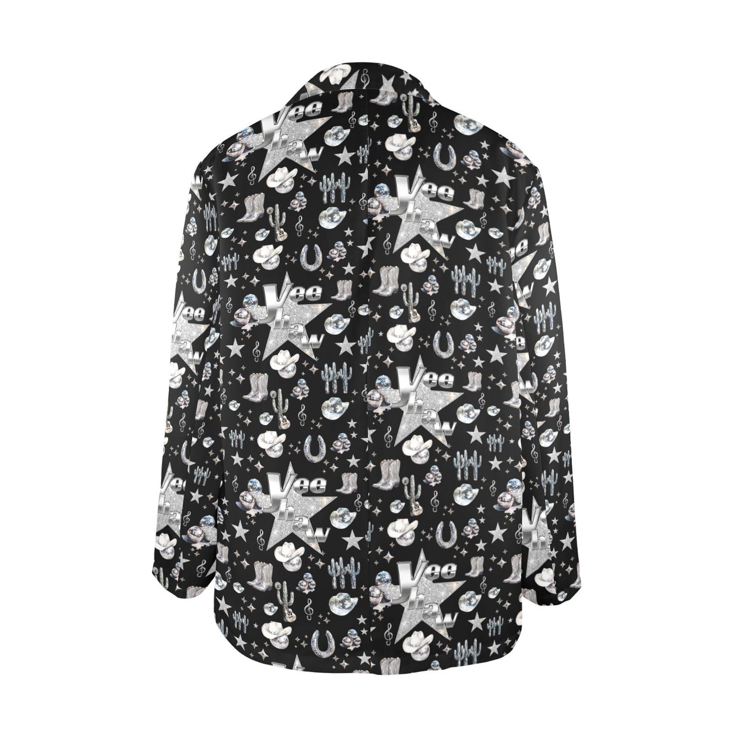 Baha Ranch Rhinestone Cowgirl Yeehaw Blazer Women's Blazer