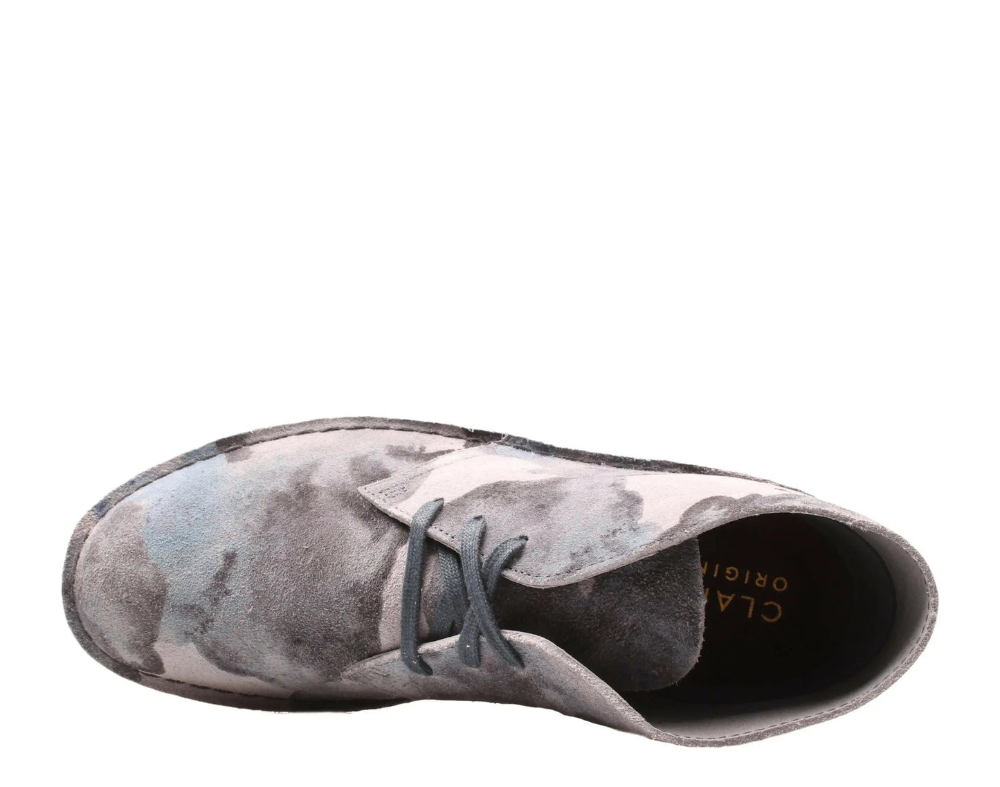 Clarks Originals Desert Coal Men Casual Chukka Boots Blue Camo