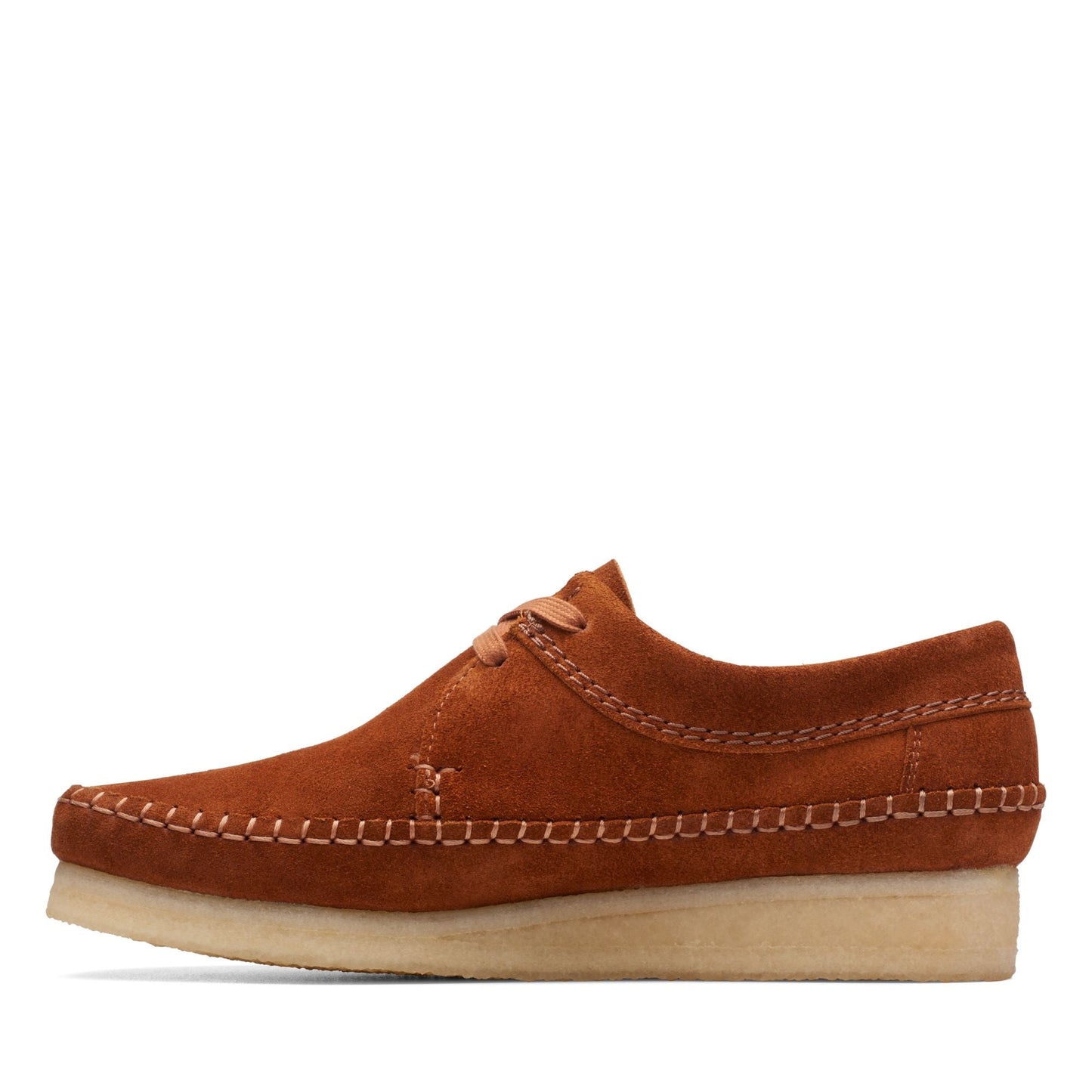 Clarks Women's Weaver Ginger Suede Moccasins