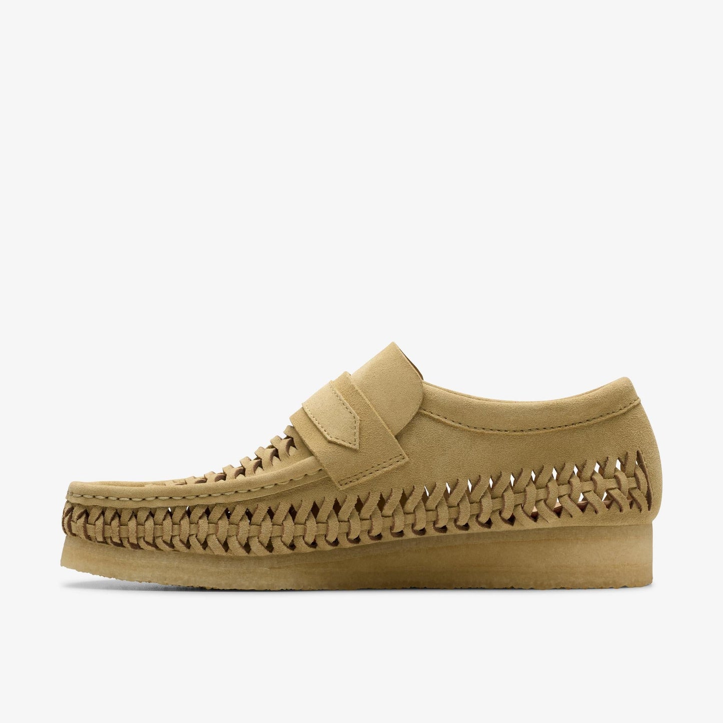 Clarks Men's Wallabee Loafer Weave Loafers
