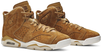 Air Jordan Grade School Retro 6 'Wheat Gs' Sneakers