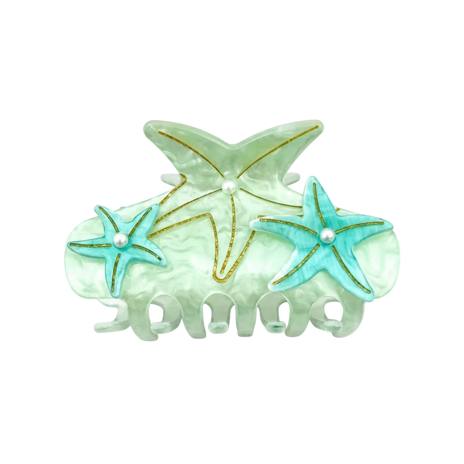 SSR Acetate Pearl Small Starfish Claw Clip