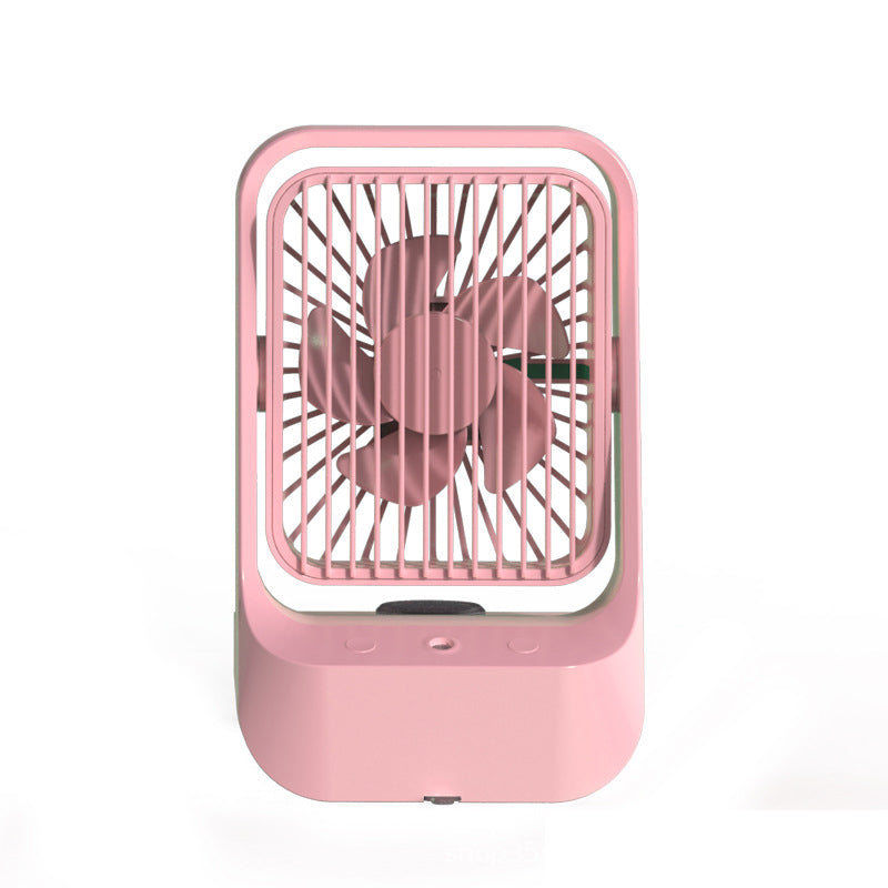 Creative New Good-Looking Good Quality USB Humidification Mini Fan Portable Mobile Humidifier Fan