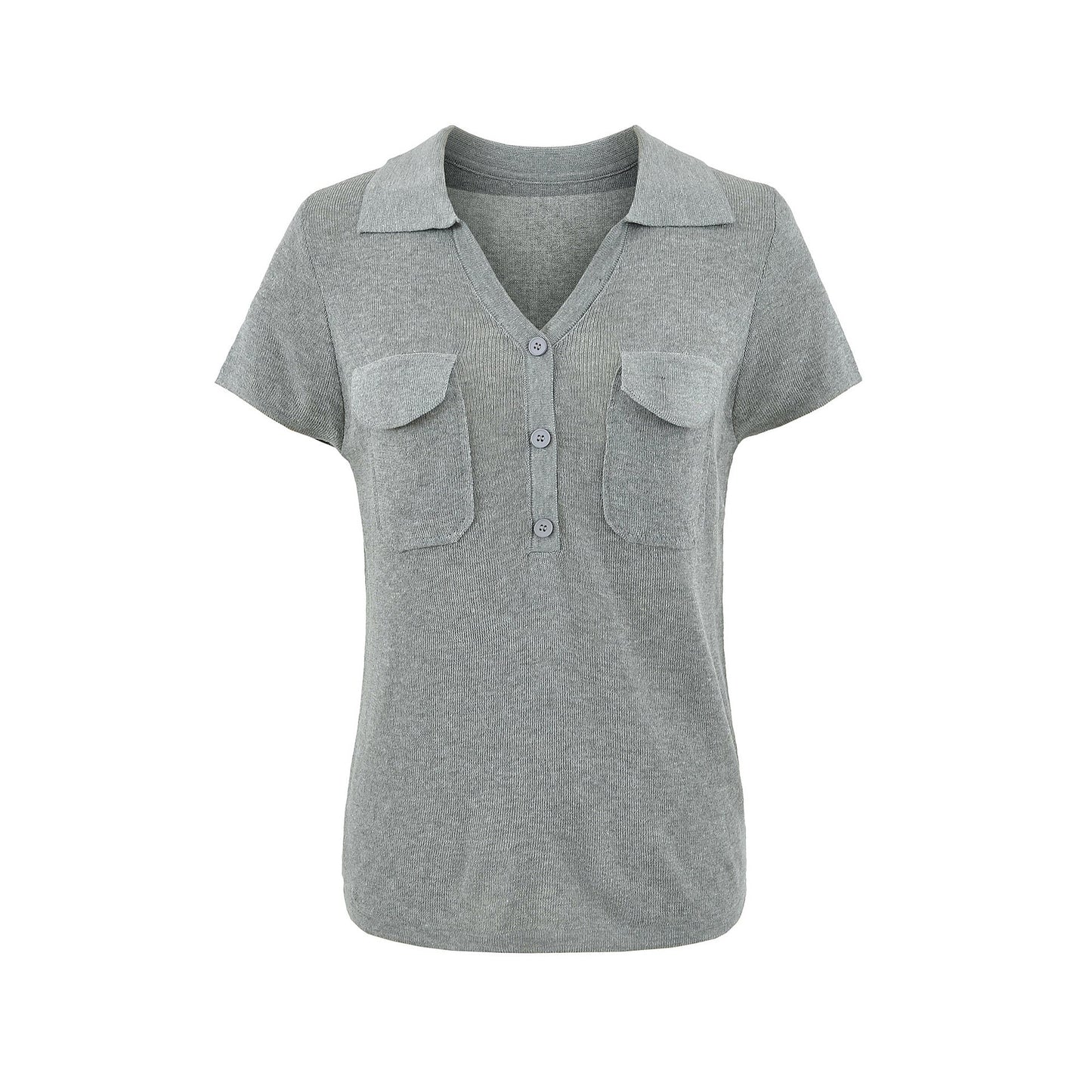 V-neck top for women