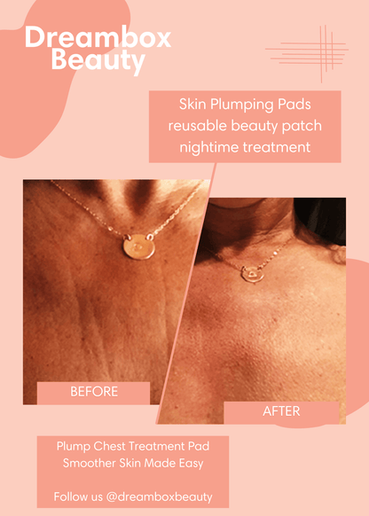 Chest Wrinkle Patch | Reusable Skin Plumping Chest Mask