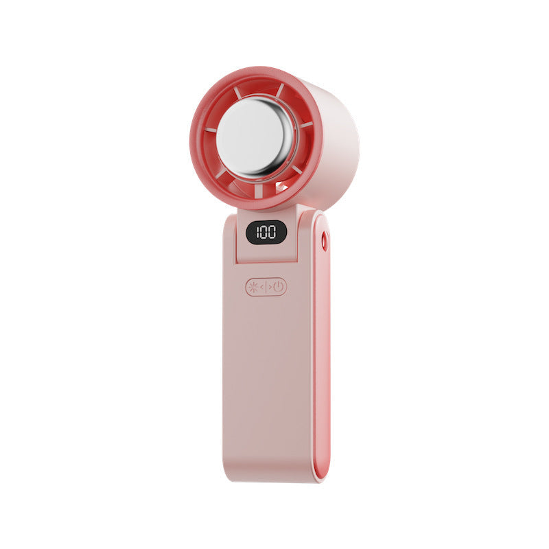 USB Cooling Turbine Hand Fan with 100-Speed Ice-Cooling Function