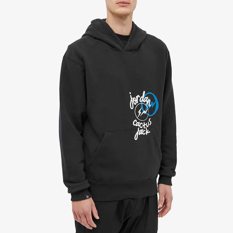 Air Jordan Men's X Travis Scott X Fragment Cactus Jack Hoodie Sweaters
