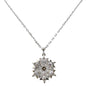 Swarovski Magic Pendant Silver Snowflake Necklace