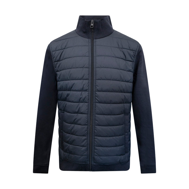 Fynch-Hatton Textilien Mens Navy Blue Jacket 100% Cotton