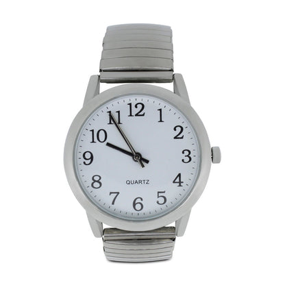 Men's Silver Strap And White Dial Watch TW23005D Marbella & Ashford