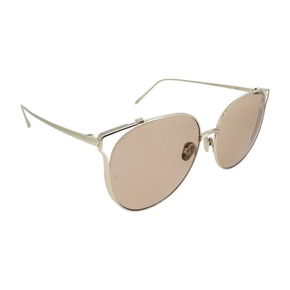 Linda Farrow Joanna Silver Oversized Women's Sunglasses 6260/LFL996C3SUN