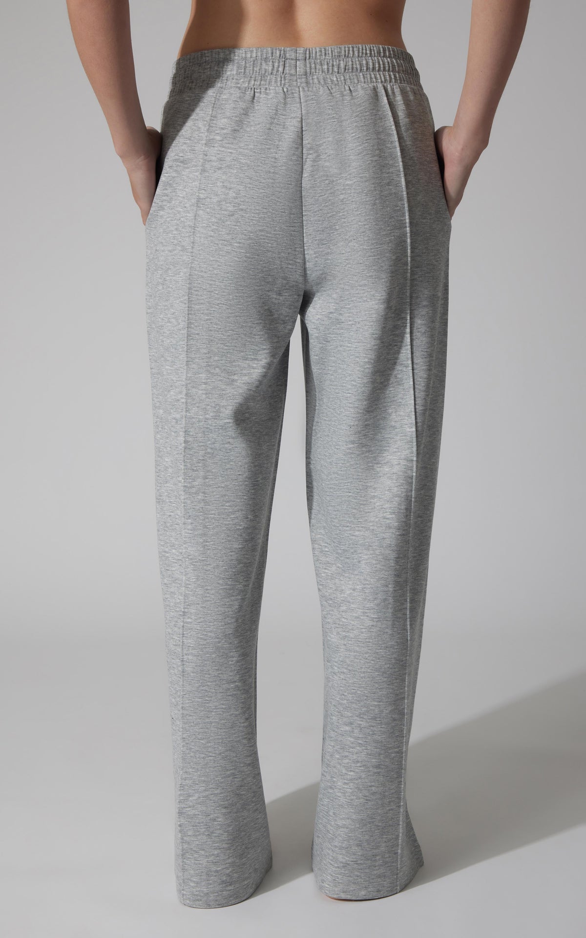90 Degree by Reflex Softlite Fleece Timeless Pintuck Wide Leg Pant