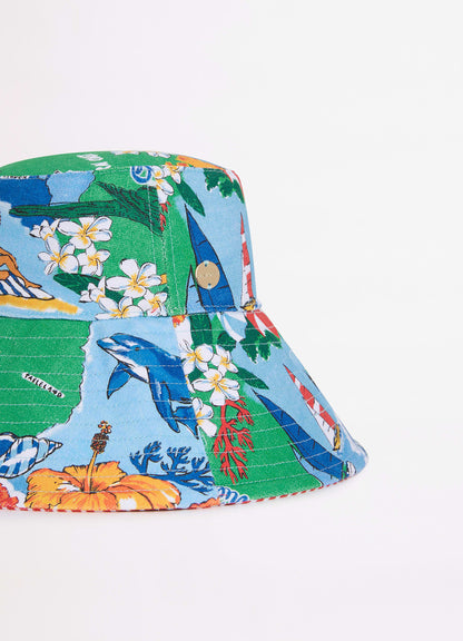 Viva Vacation Oversized Bucket Hat