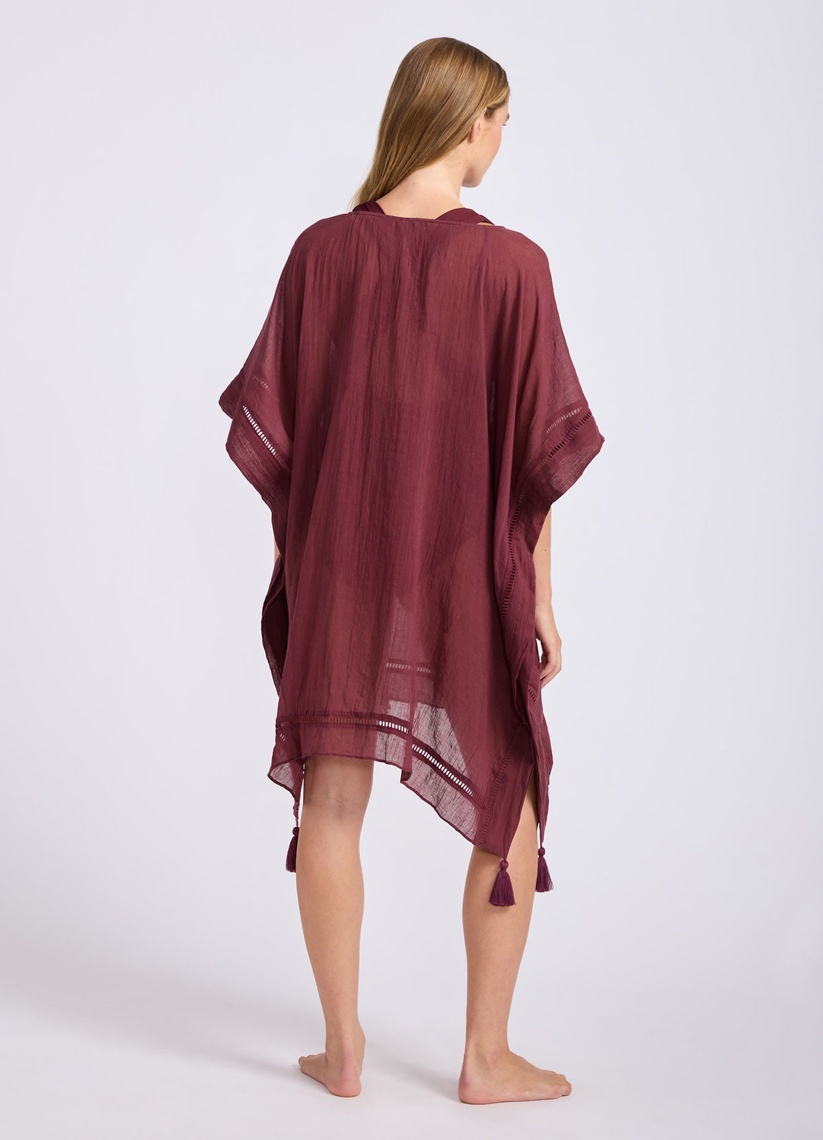 Crinkle Gauze Kaftan