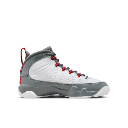 Air Jordan Grade School Retro 9 'Fire Red' Gs Sneakers