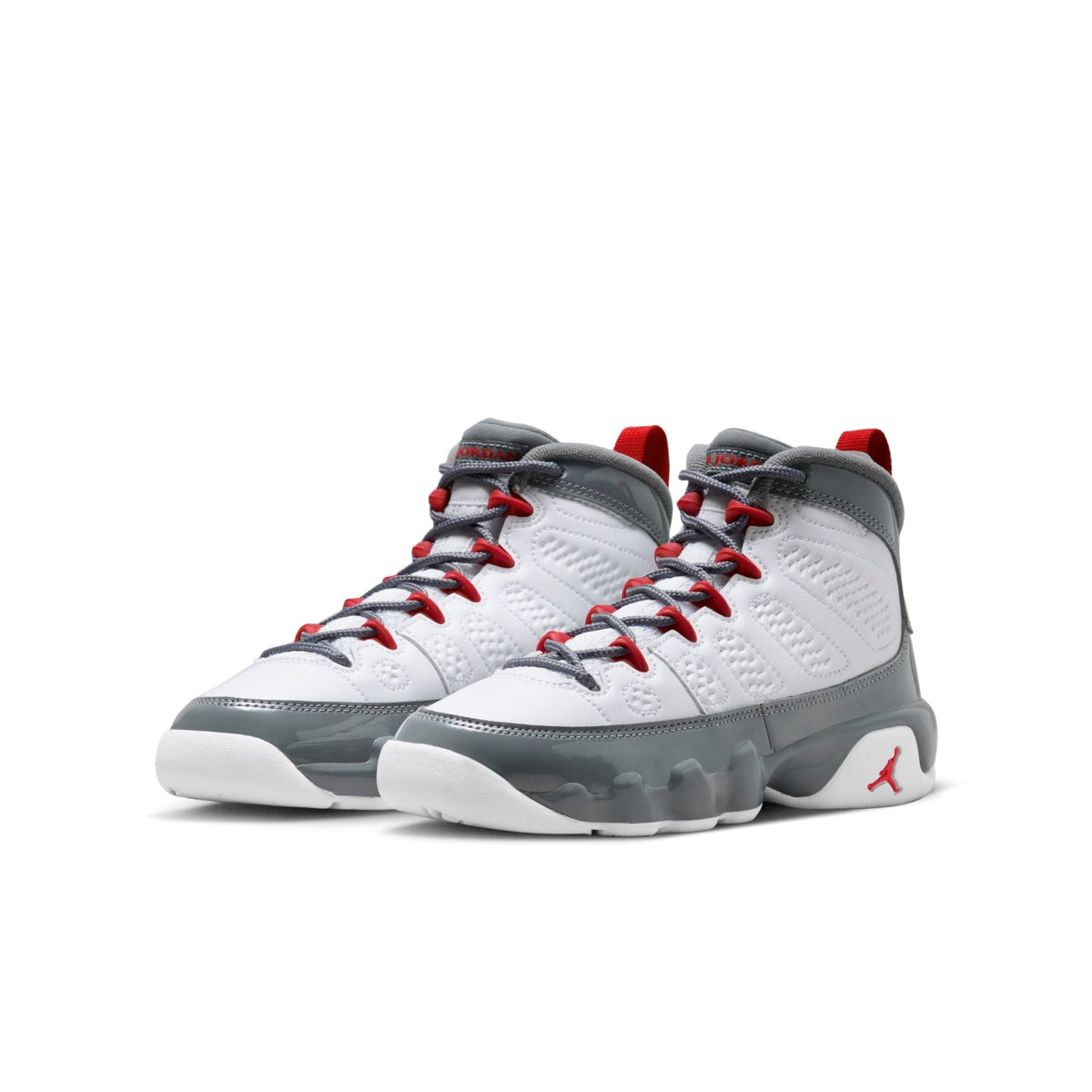 Air Jordan Grade School Retro 9 'Fire Red' Gs Sneakers