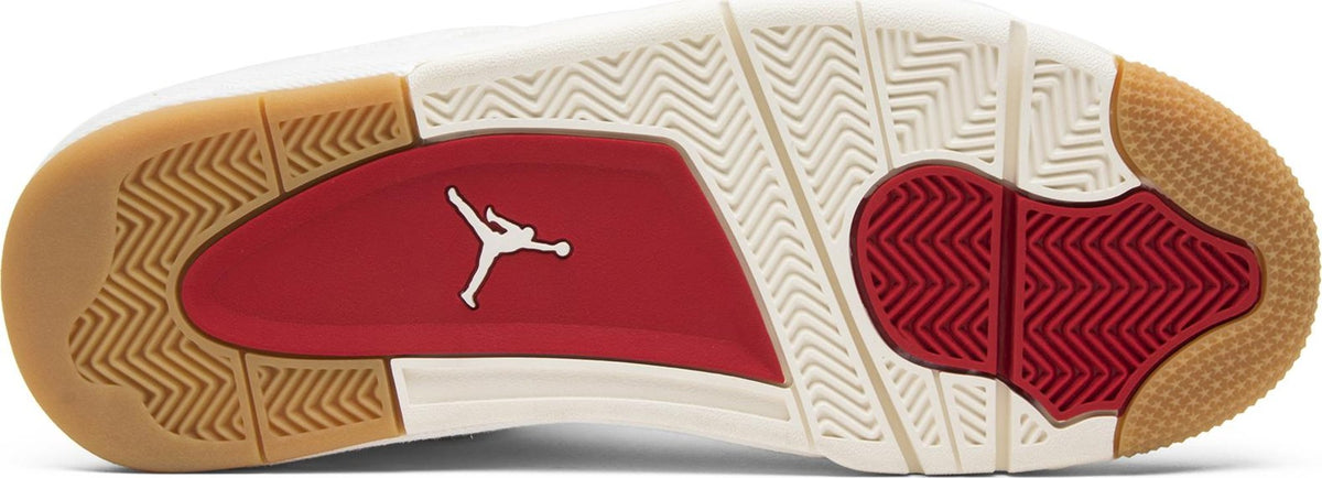 Air Jordan Men's Retro 4 'Levi's White Levi's Tag' Sneakers