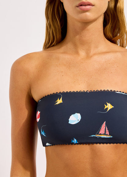 Beachclub Bandeau Top Bikini Top