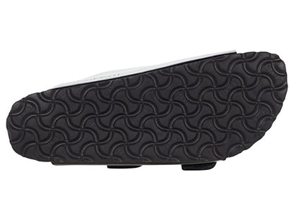 Birkenstock Arizona Big Buckle Natural Leather Patent High Shine Black