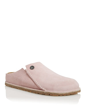 Birkenstock Zermatt Suede Leather Clogs