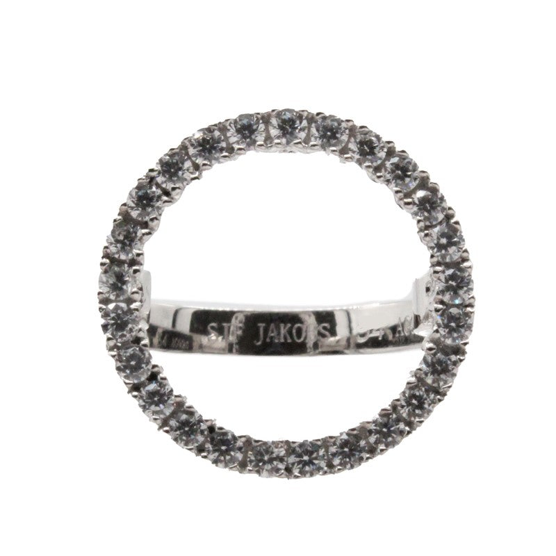 Sterling Silver Ring Size 54 Sif Jakobs Biella Grande