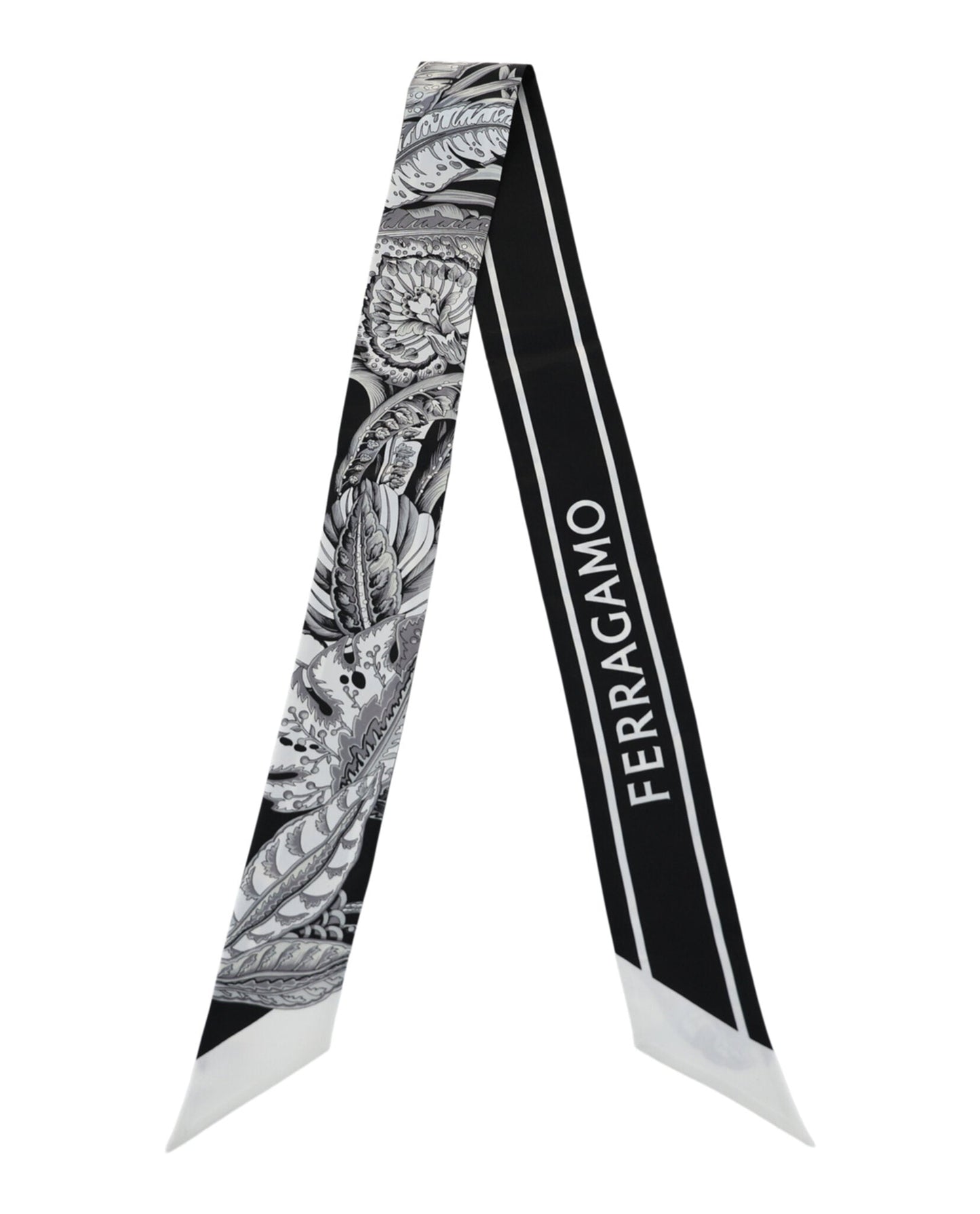 Ferragamo Togo Print Silk Bandeau