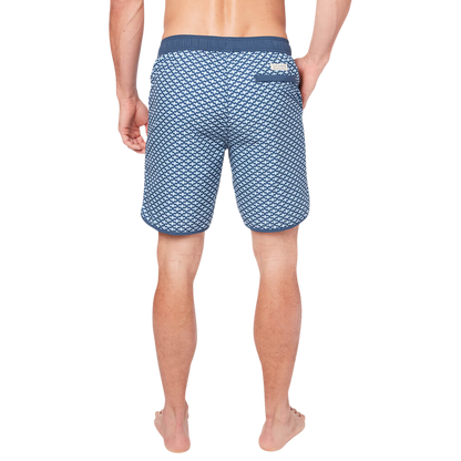 Fair Harbor The Anchor Men's  Swim Trunk Boardshort - Mist Seaview - FINAL SALE