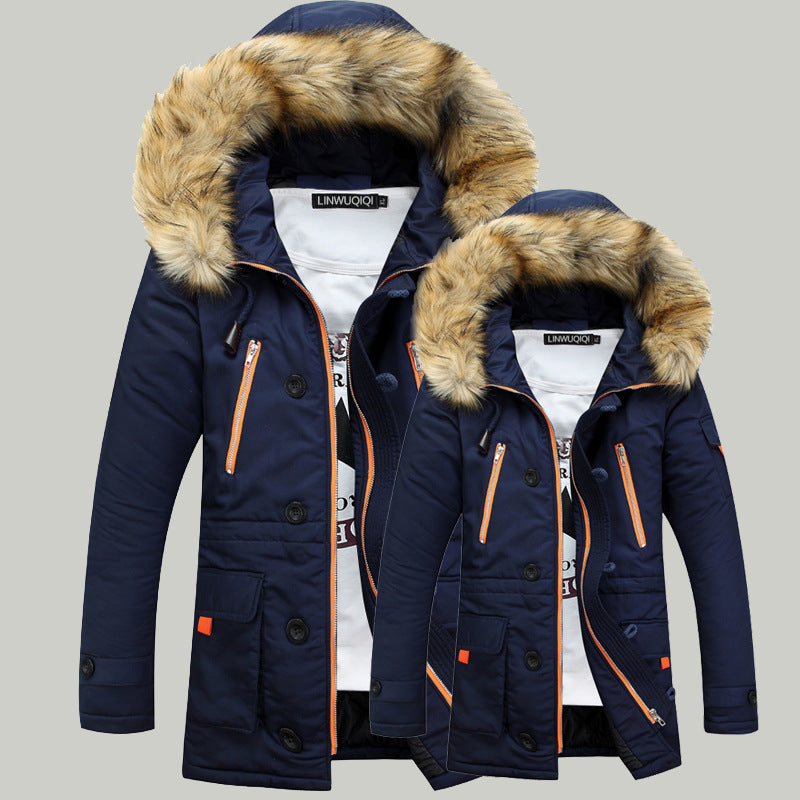 Men’s Hooded Padded Winter Jacket