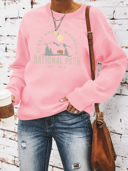 National Park printed hoodie