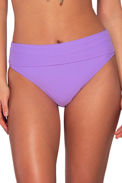 Sunsets Hannah High Waist Swim Bottom - Passion Flower - FINAL SALE