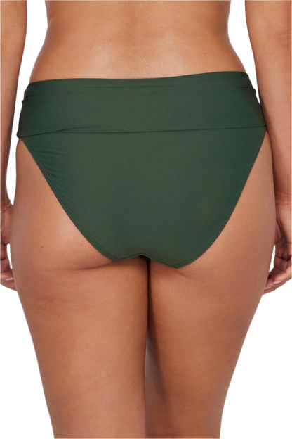 Sunsets Hannah High Waist Swim Bottom - Island Green