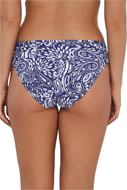 Sunsets Hannah High Waist Bottom - Marina - FINAL SALE
