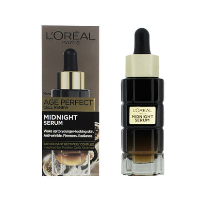 L'Oreal Age Perfect Cell Renew Midnight Serum 30ml (Blemished Box)