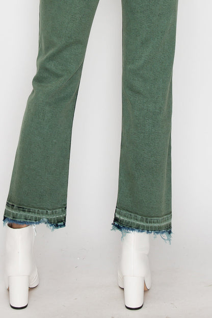 Elena Tummy Control High Rise Straight Jeans